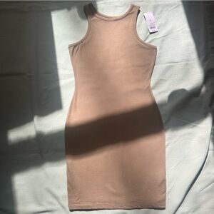 NWT M Wild Fable Tan Mini Dress